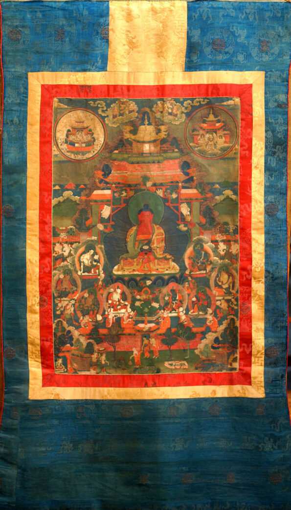 Thangka Tibetano del XVII secolo