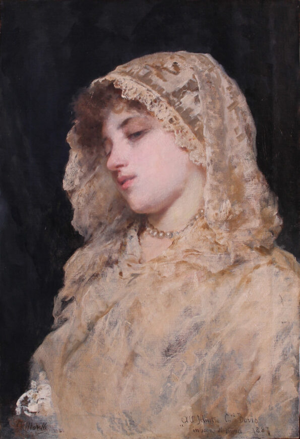 Portrait of a young girl